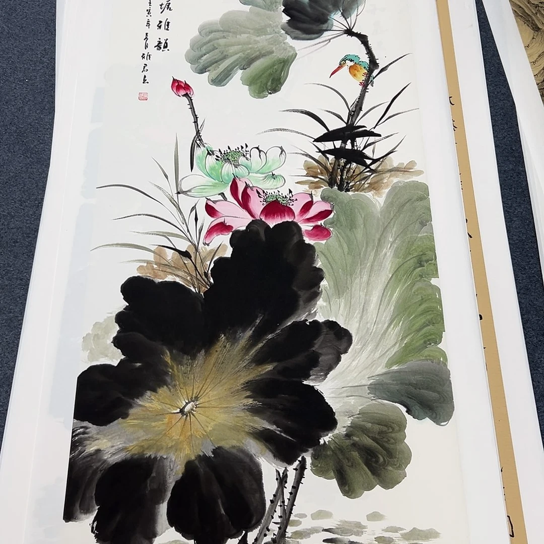 国画宣纸国画纯手绘作品