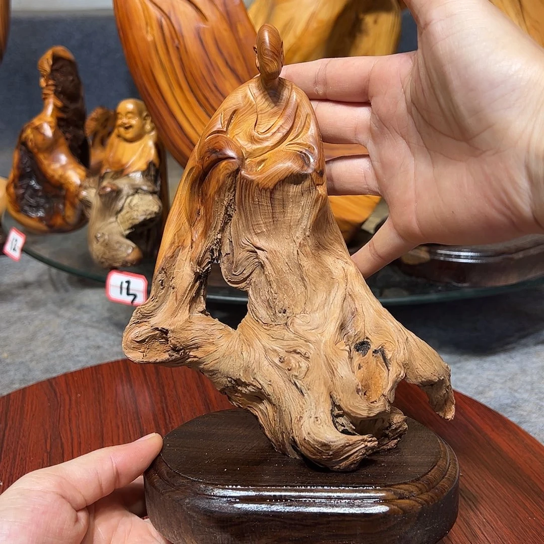 柏木（崖柏）大*阳崖柏木手把件摆件