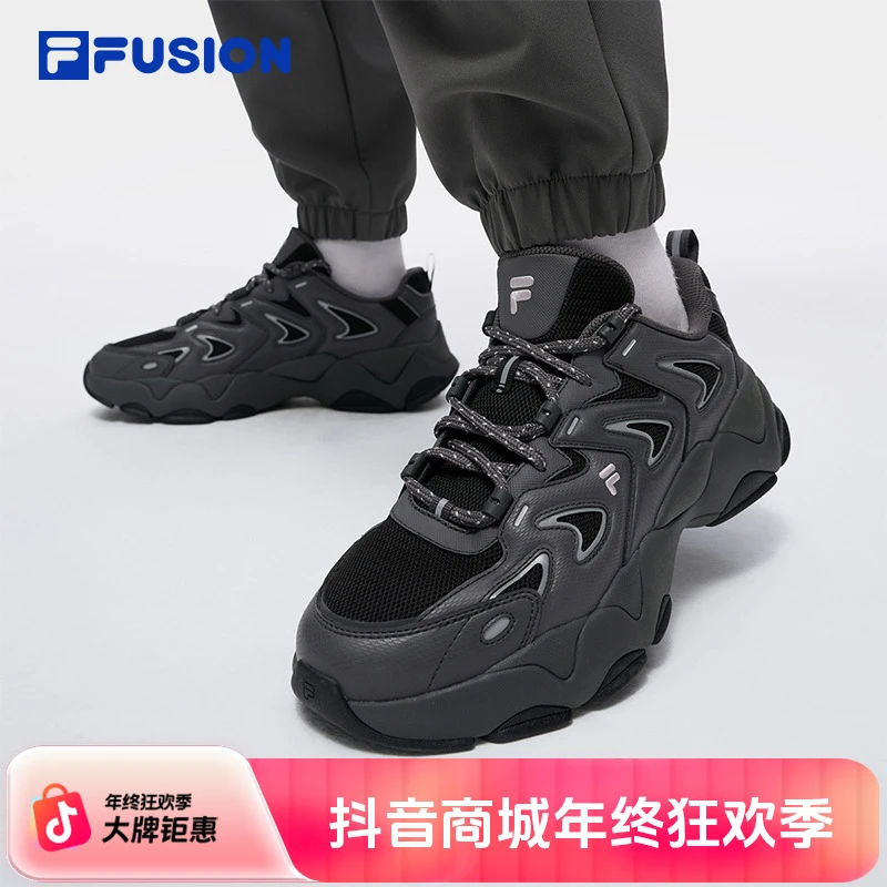 FILA FUSION斐乐潮牌男鞋CANOPY机能潮鞋2025秋新款天幕鞋休闲鞋