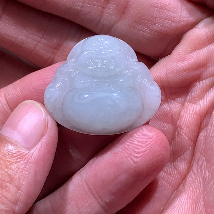 翡翠未镶嵌颈饰/炸/正装佛公