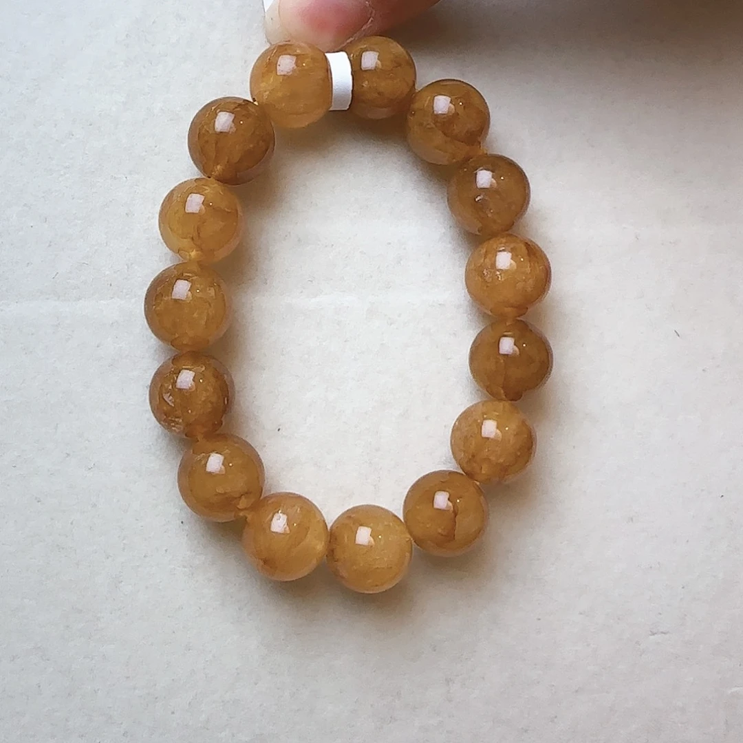 水晶手链未镶嵌逗**?大气上档次