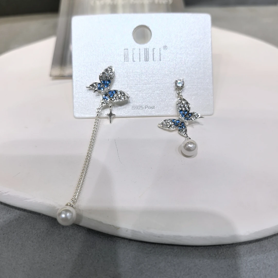 铜合金耳饰 66区 6637 轻奢新款时尚手工气质套装饰品