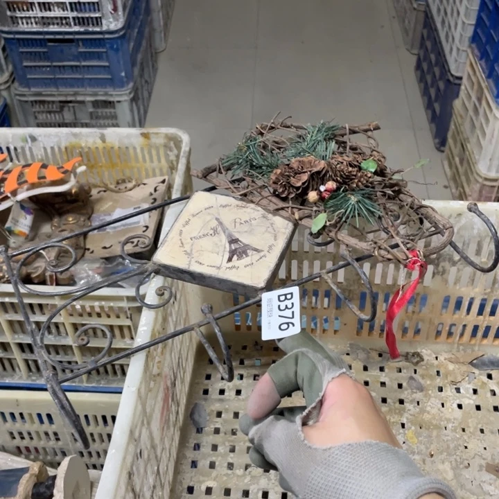 摆件孤品老货微瑕瓷