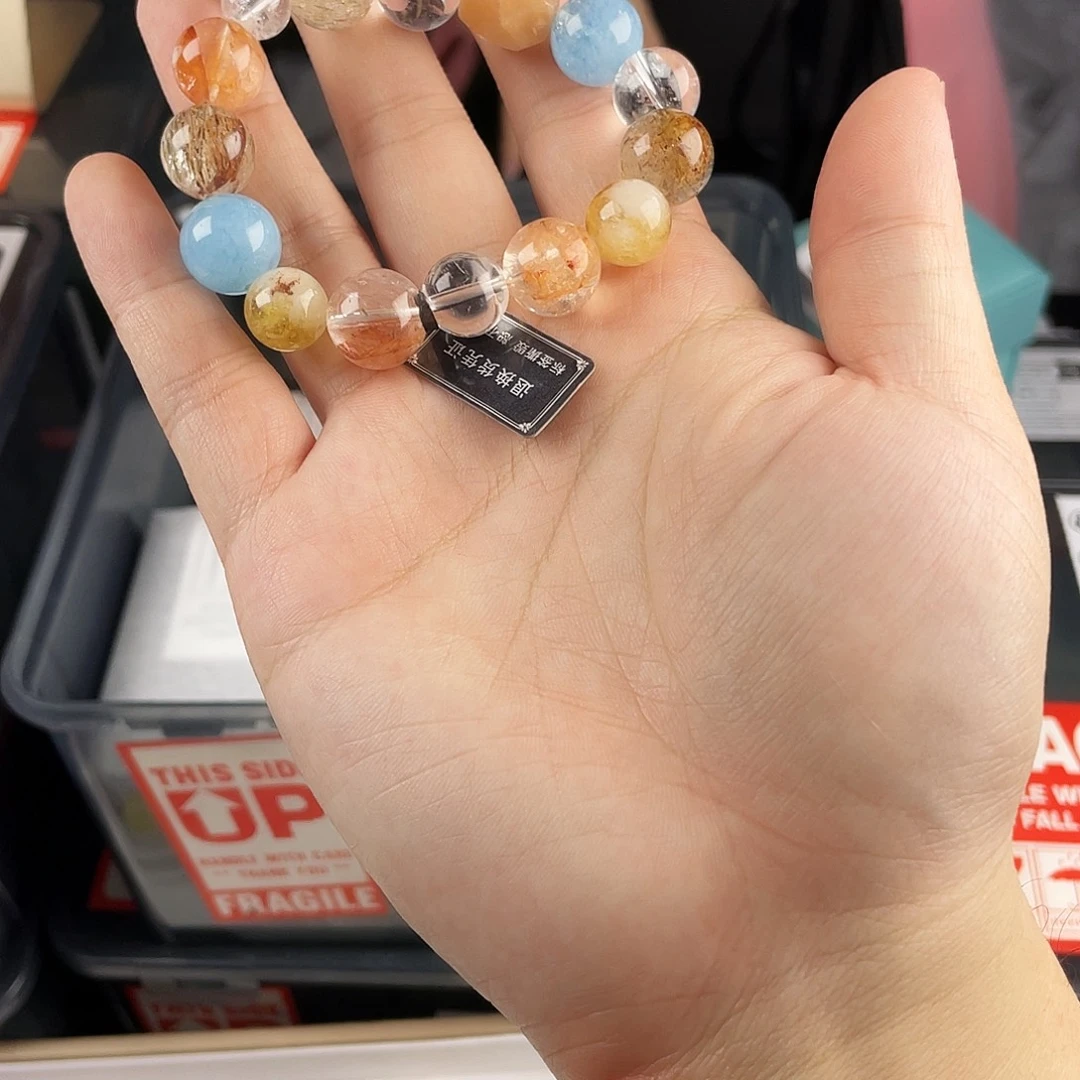 手链水晶银S925镶嵌