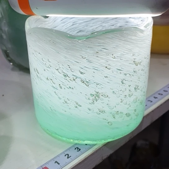 琉璃高度10厘米琉璃杯子花瓶