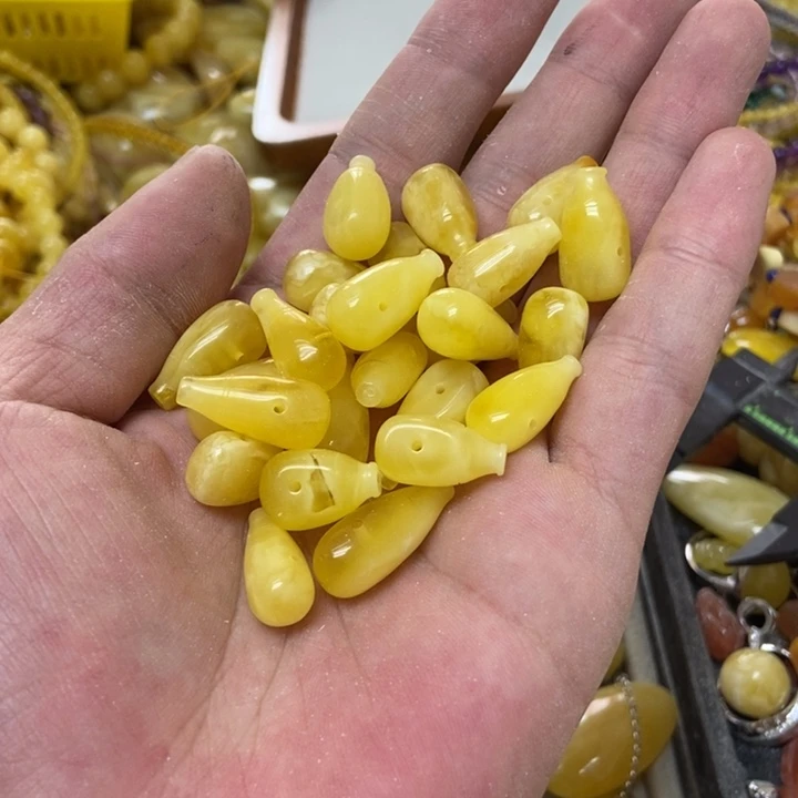 裸石蜜蜡未镶嵌多样性发货其一