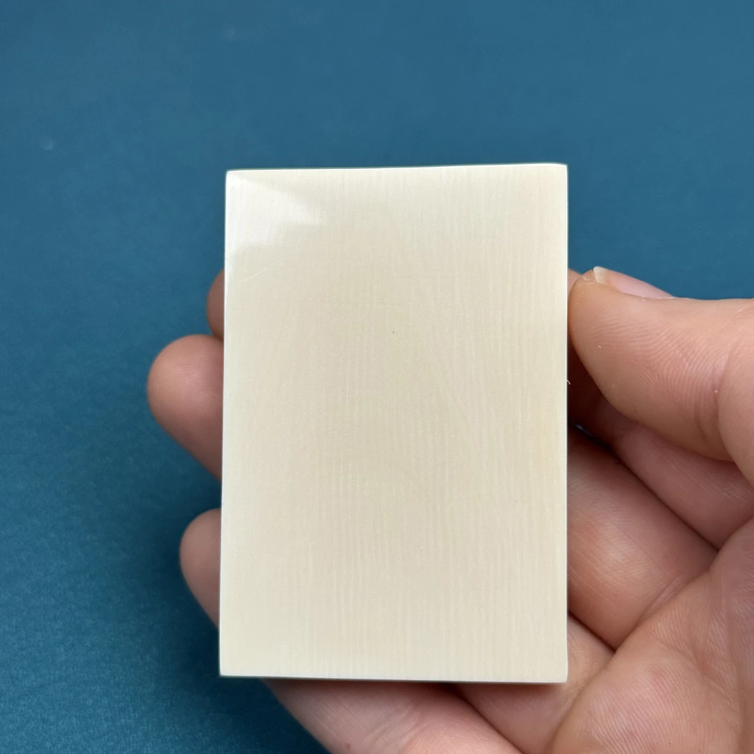 H1497天然猛犸牙 无事牌461 40*60*10mm支持鉴定 假一罚四