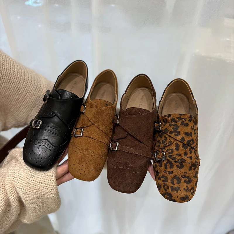 秋季乐福鞋中跟加绒布增高软底单鞋2025年春秋新款休闲单鞋毛毛鞋