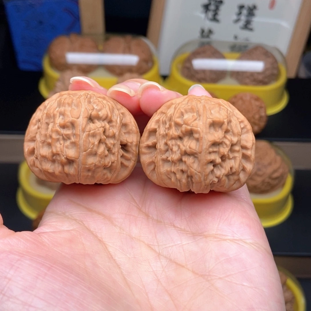 吊坠文玩核桃39白狮子