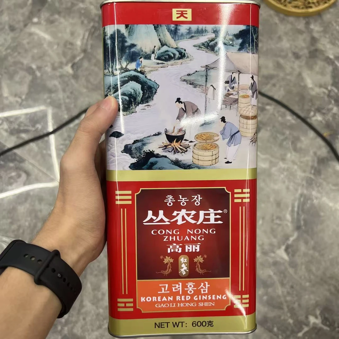 （直播）丛农庄高丽参 新版红盒 30头高丽参 600g