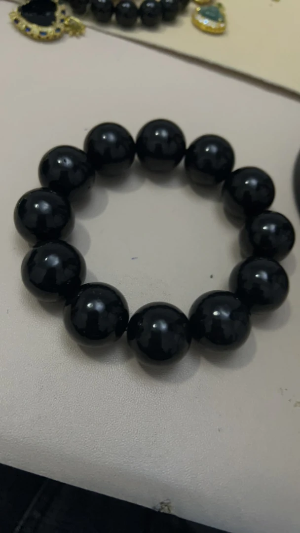 天然翡翠a货墨翠卡20