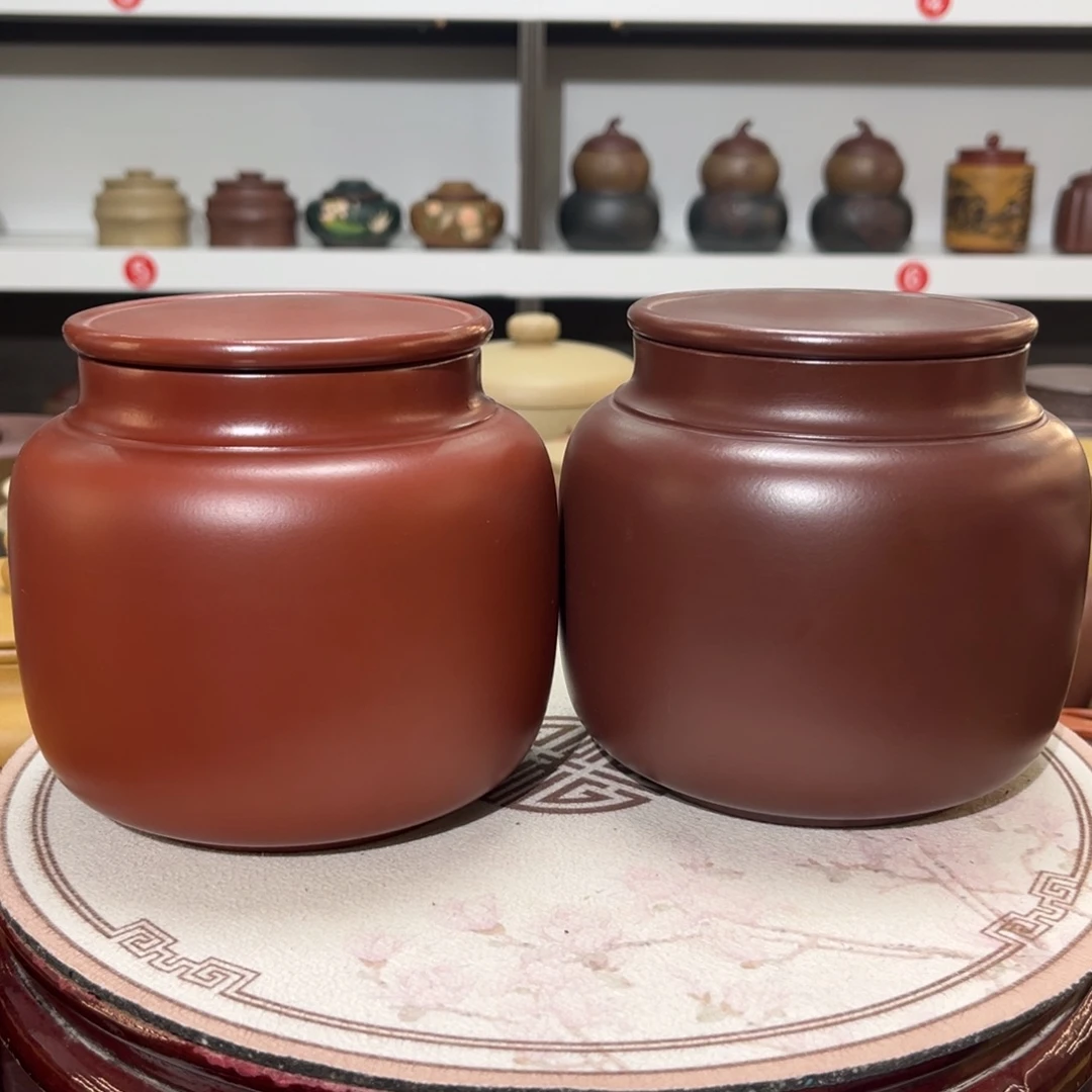 尔***东茶叶罐紫砂紫砂罐