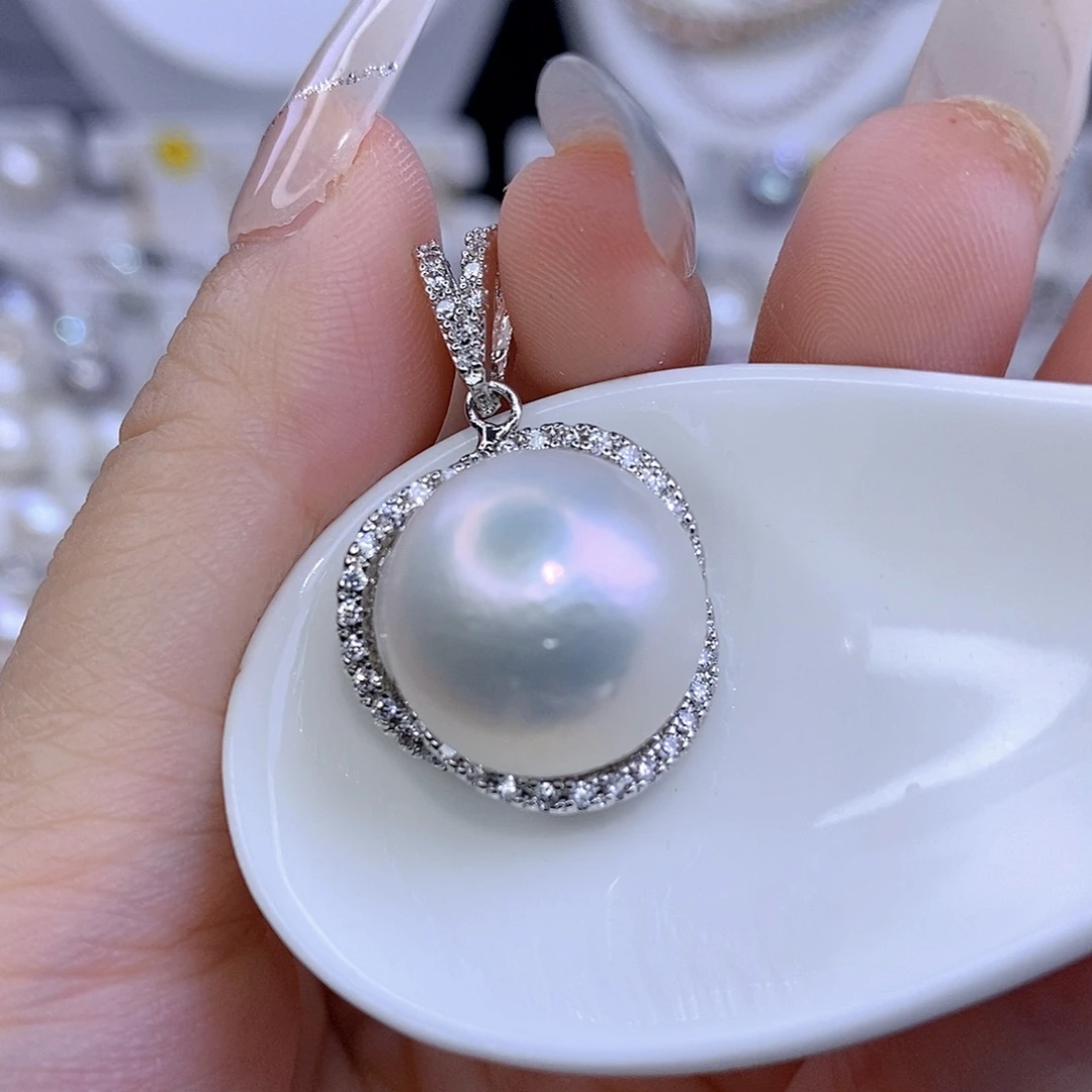 淡水珍珠合金颈饰15.9