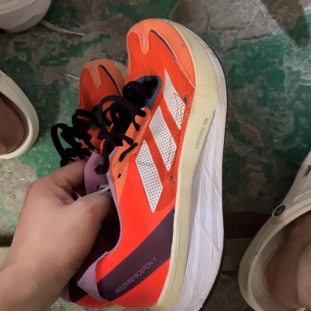 莫代尔纤维战损鞋子