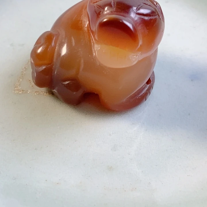 你****茶室瓷盘上摆件挂件有绺裂