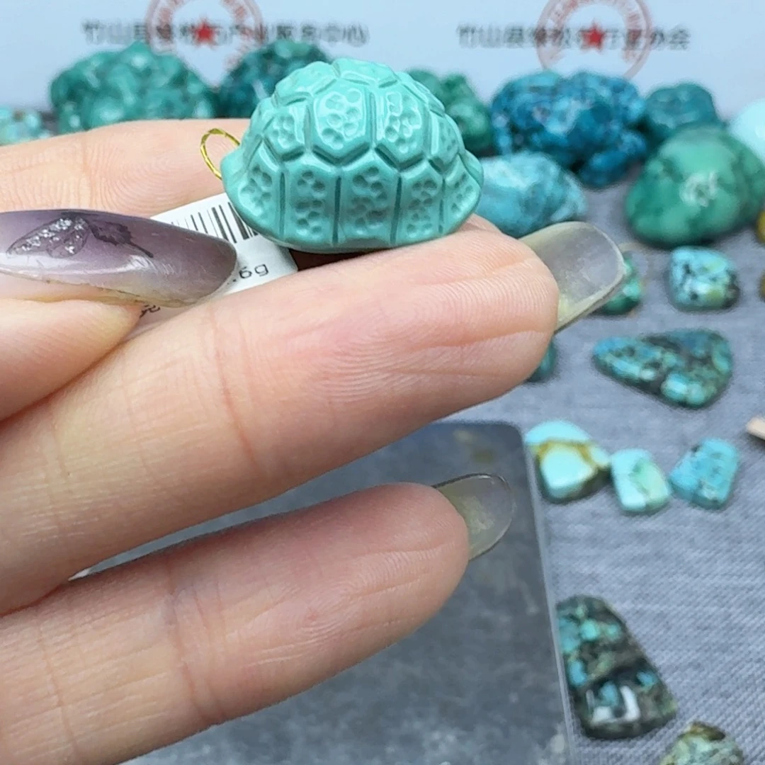 未镶嵌绿松石雕刻