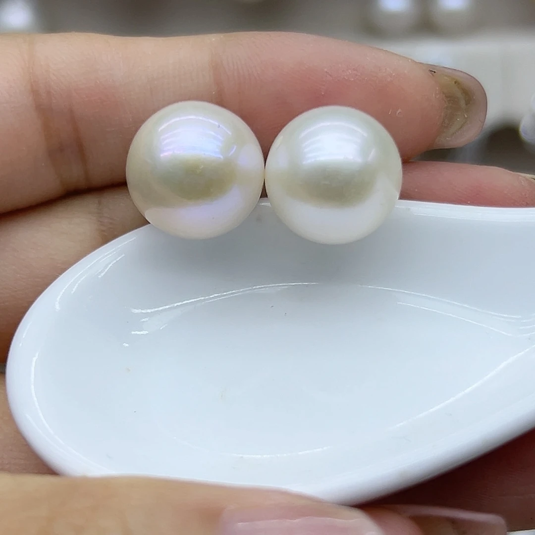 淡水珍珠银S925镶嵌颈饰