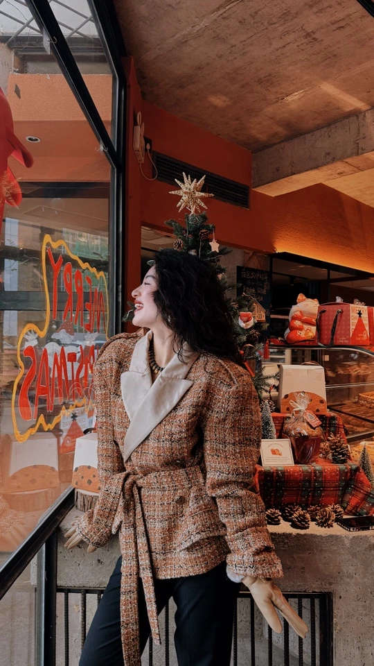 MIRROR （涛姐精选）浪漫北欧小香编织外套