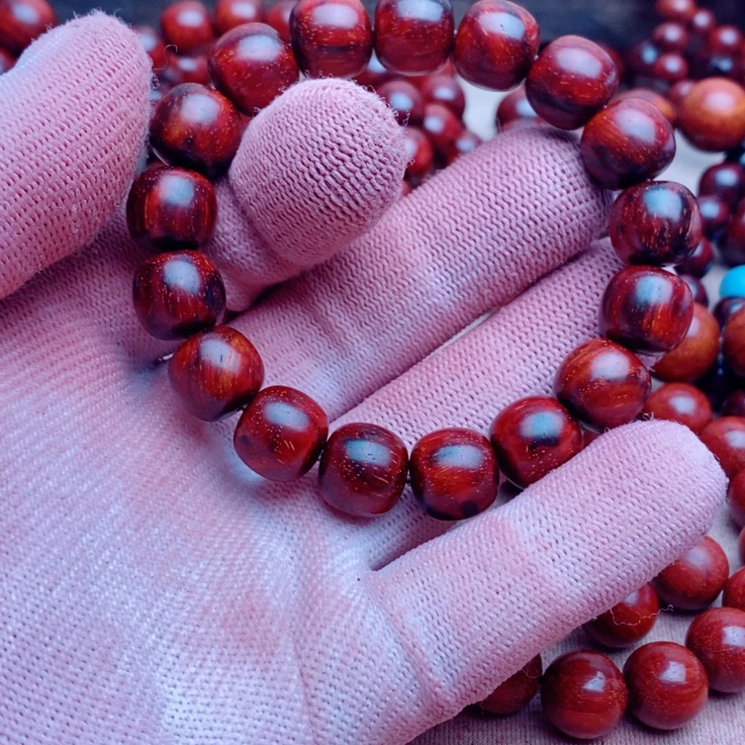 一***进小叶紫檀手串/手链