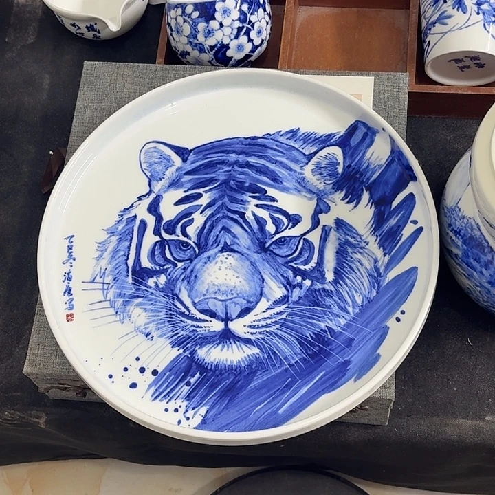 瓷片景德镇瓷器手工手绘
