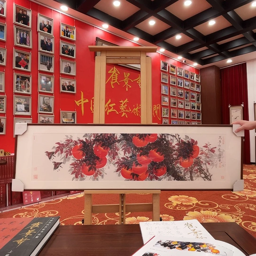 国画崔老師展覽原作