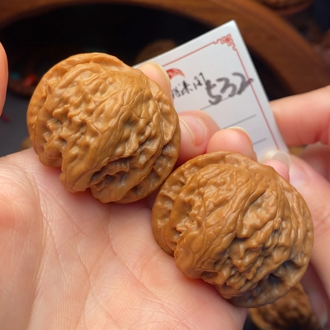 把件文玩核桃532号42野狼