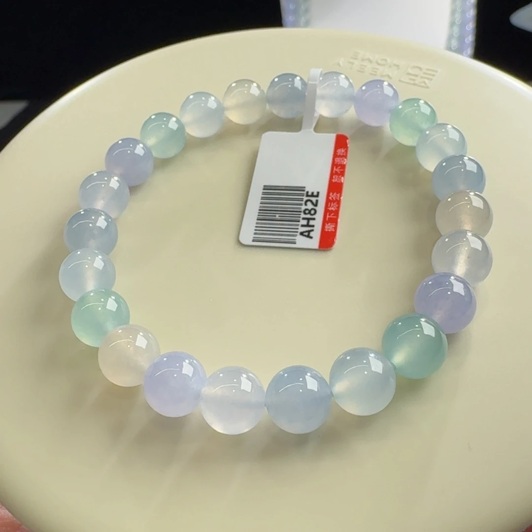 未镶嵌手链翡翠必收款！马卡龙单圈卡8