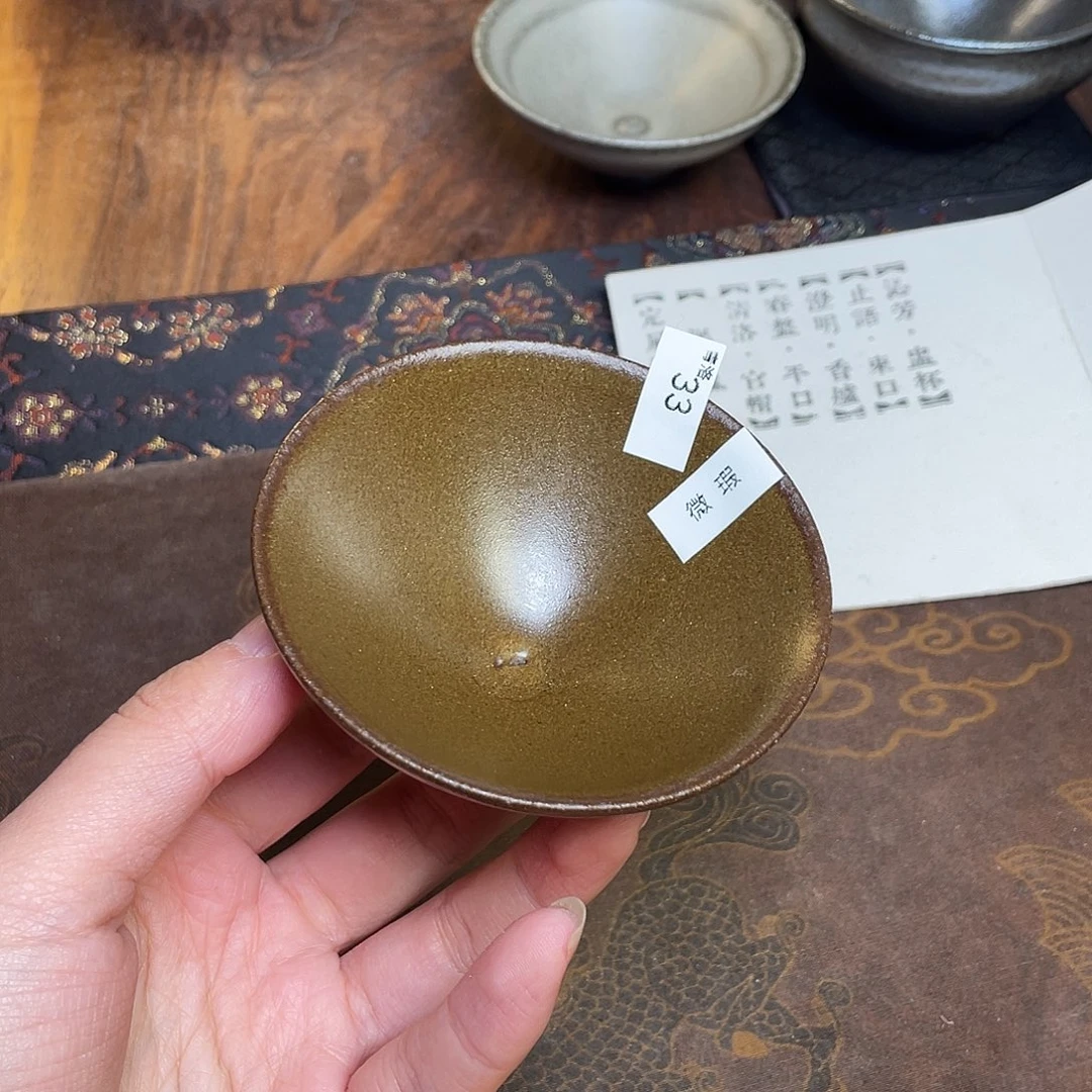 茶盏33 福临号建盏柴烧微瑕