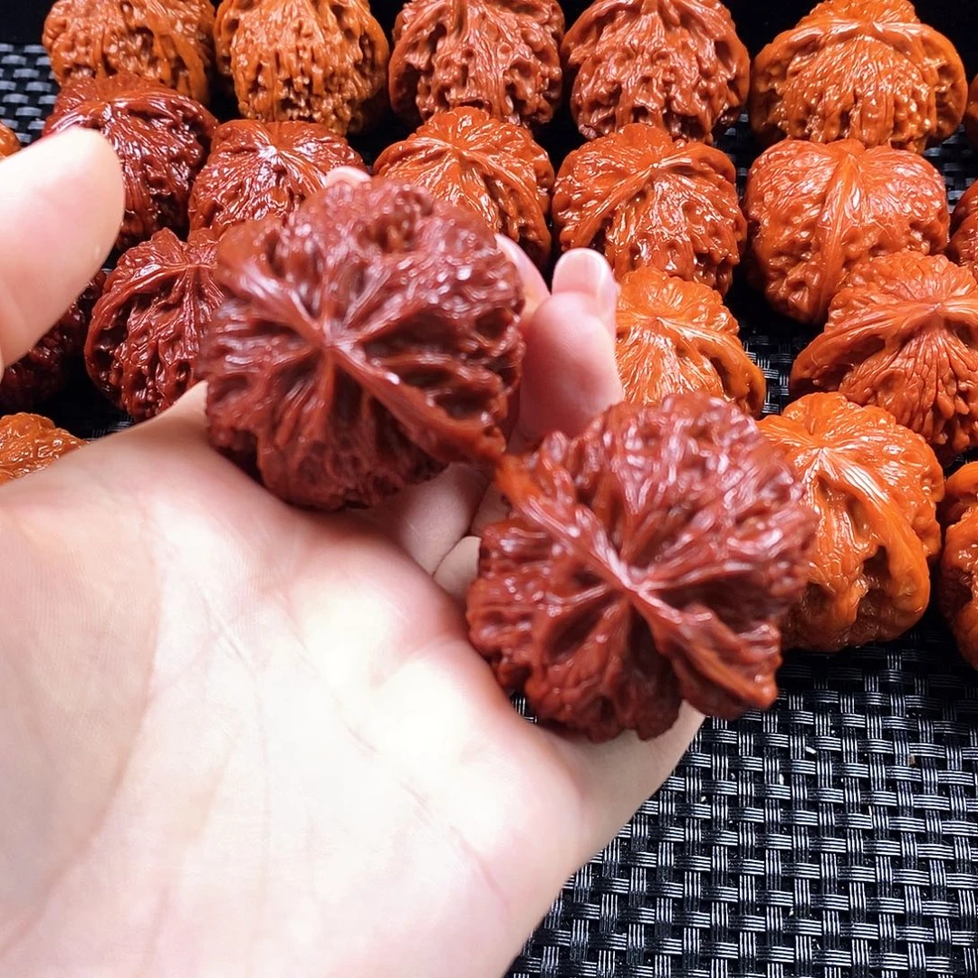 文玩核桃把件苹果