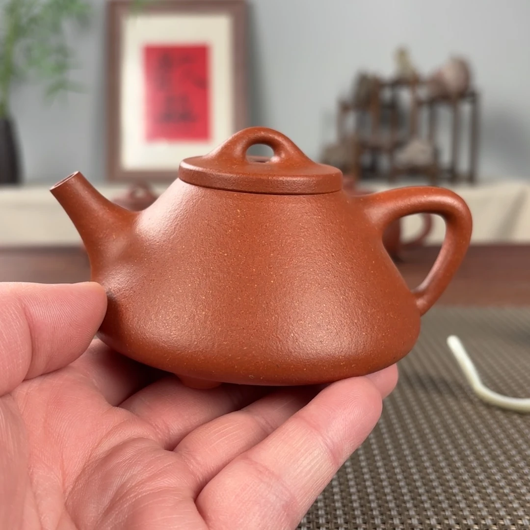 紫砂茶壶黄龙山原矿紫砂壶200