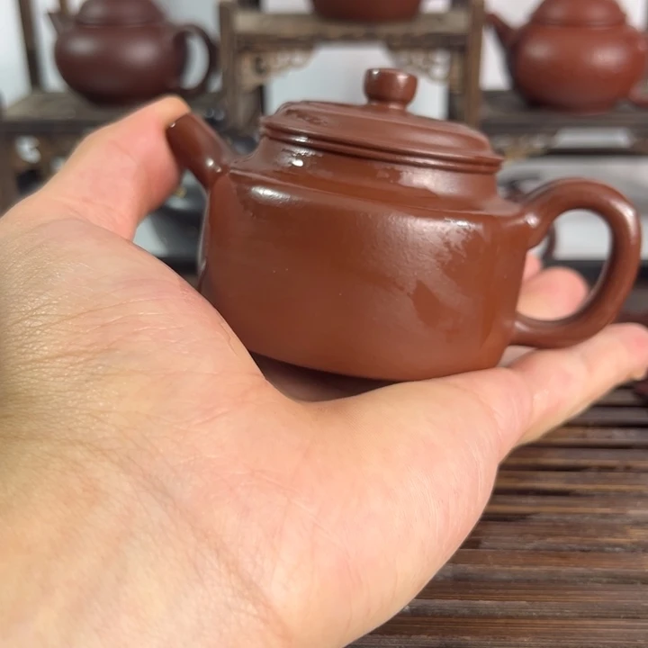 茶壶紫砂原矿紫砂手工制作