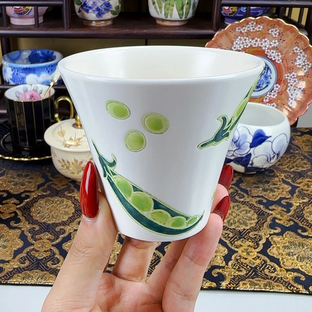 他家茶具瓷器真美