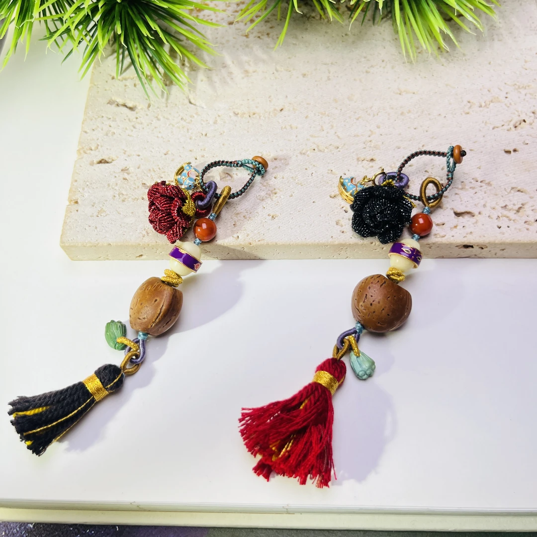 【桦雅珠宝】桃核多宝挂饰-多样性发货发一A2554-自发