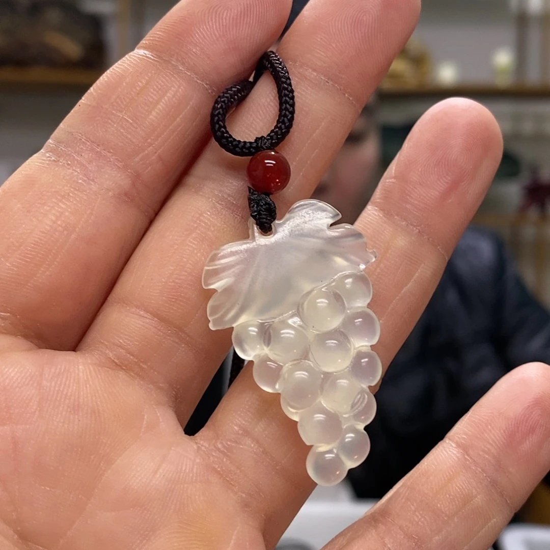 蛇纹石玉葡萄未镶嵌