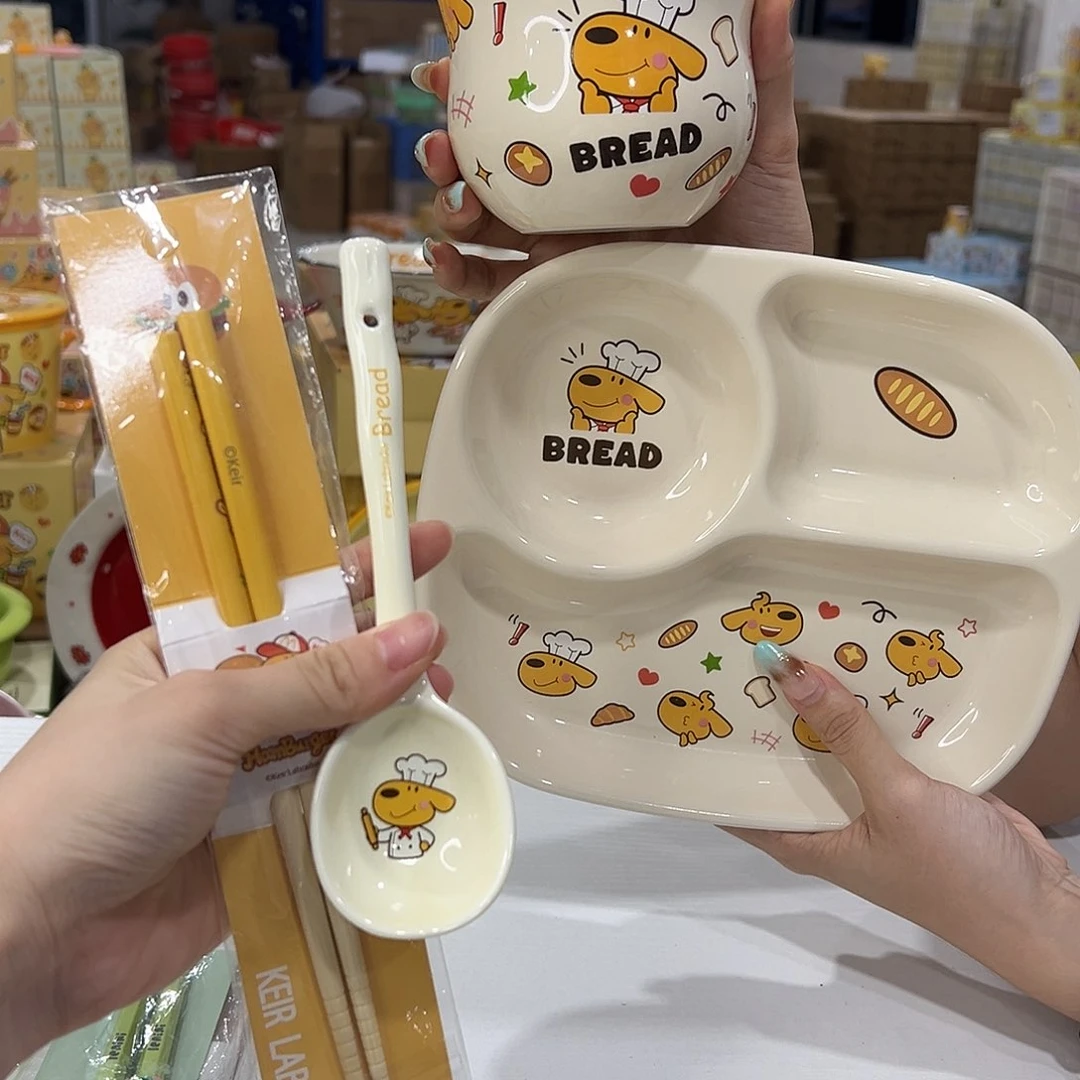 瓷176179 加勺子筷子陶瓷陶瓷头发