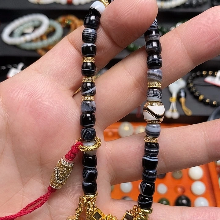 玛瑙/玉髓未镶嵌手链