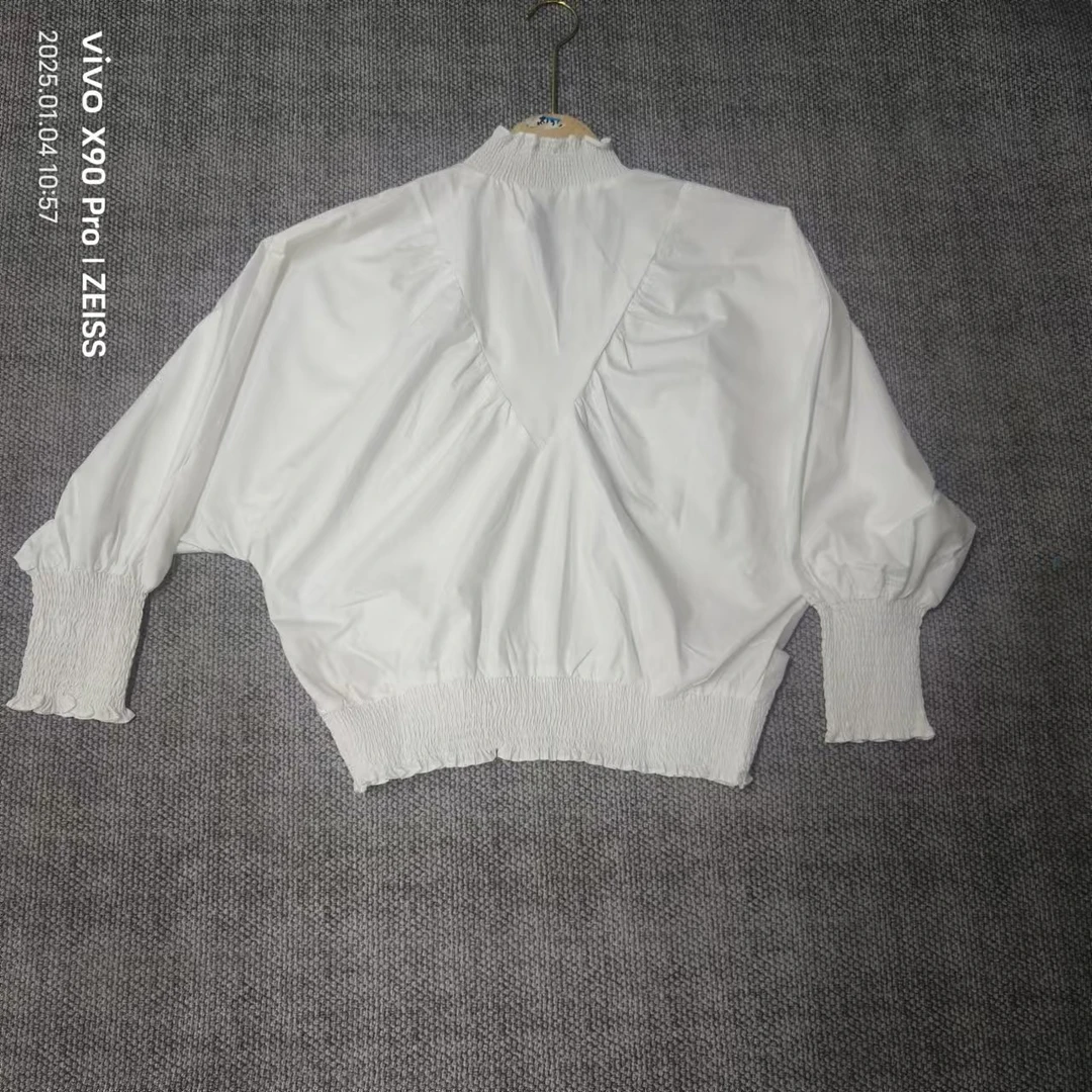 唯琳剪标 8仓A3-3-3009款 白色棉上衣