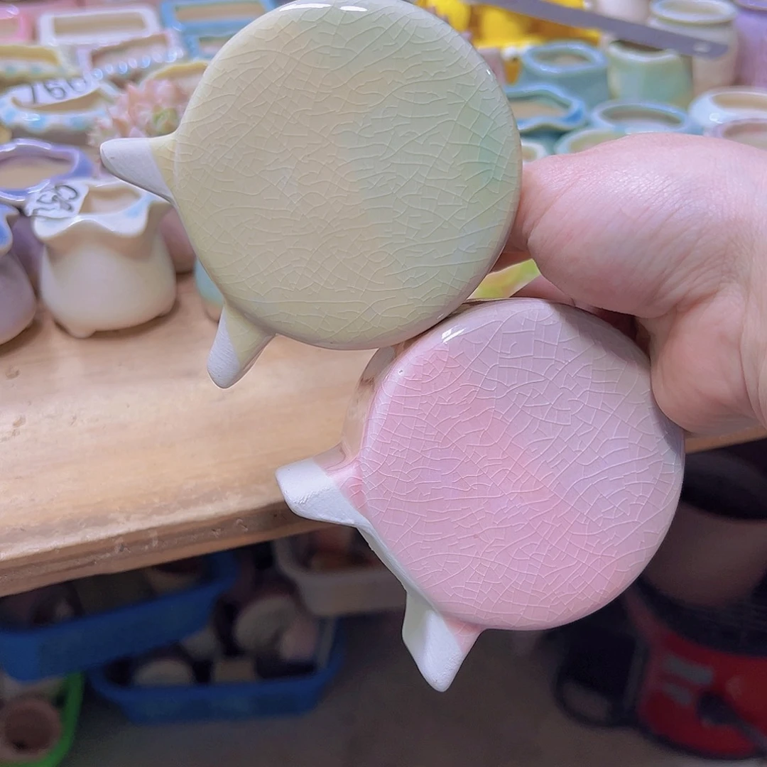 陶瓷花盆当场满12包邮