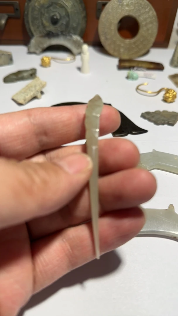 工艺少见的玉簪子