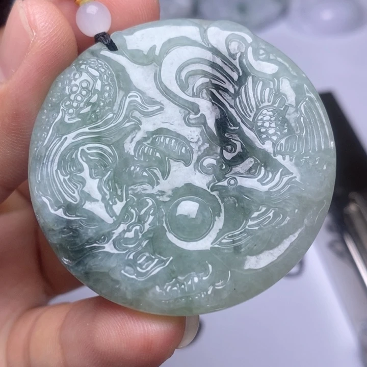 颈饰未镶嵌翡翠翡翠