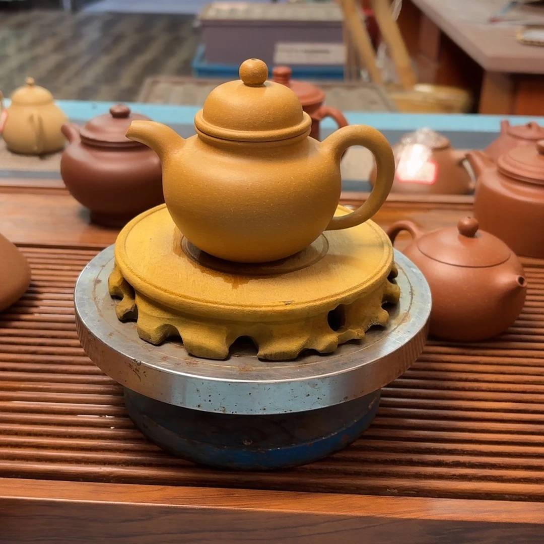 茶壶紫砂半手工制作