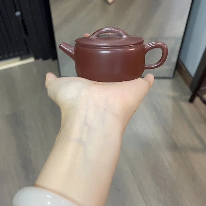 茶壶紫砂全手工打造
