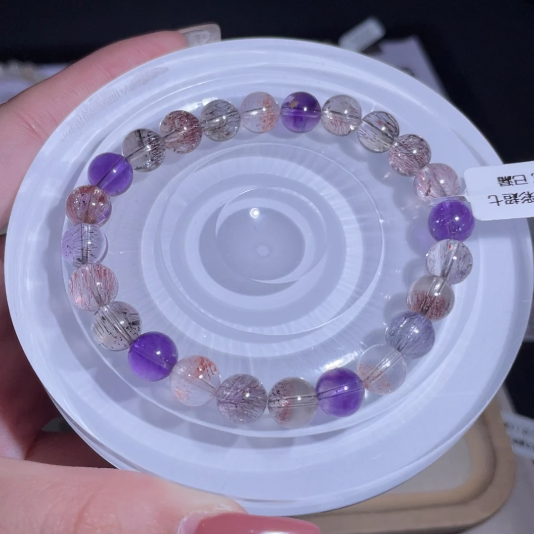 水晶手链未镶嵌426号多样性发一Q 8mm+