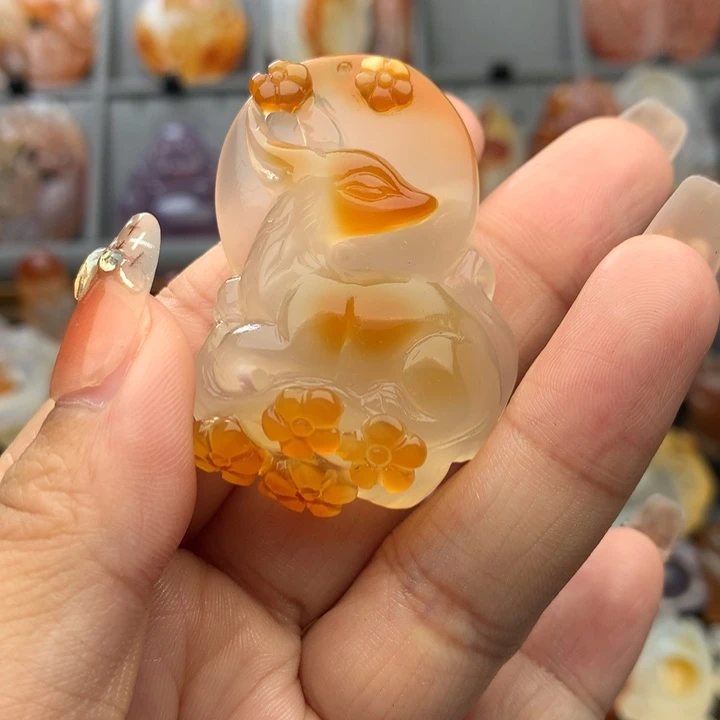 用***4玛瑙/玉髓未镶嵌颈饰