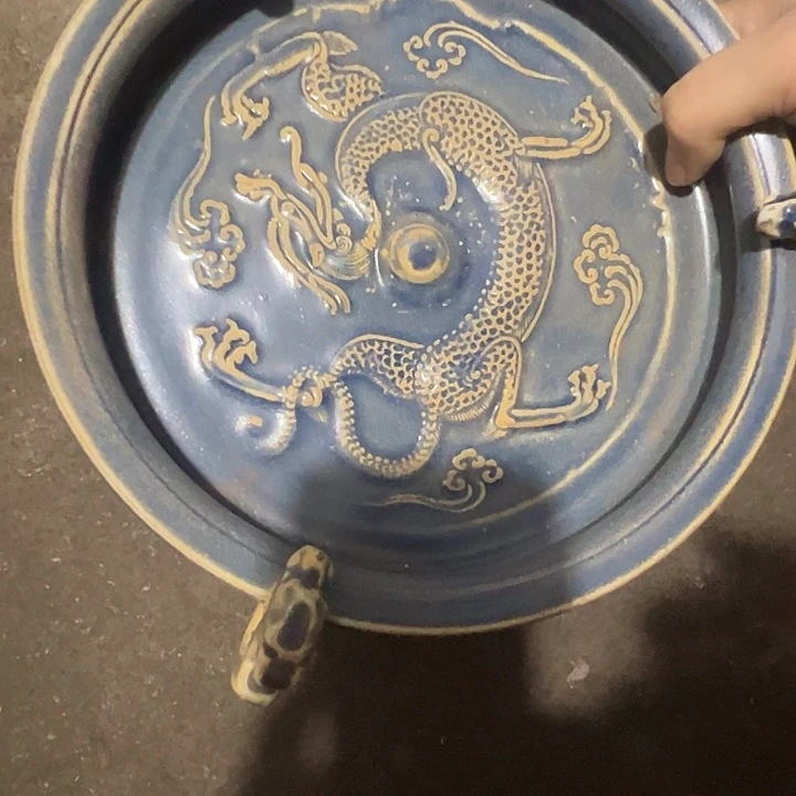 神***飞官窑 臻品旧藏 瓶三足洗 11111