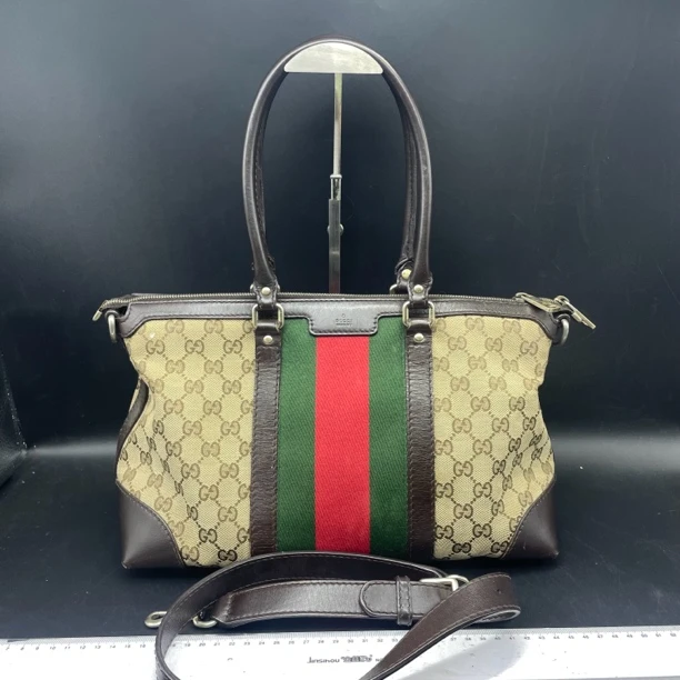 95新 GUCCI/古驰 古驰波士顿手提斜挎/13603