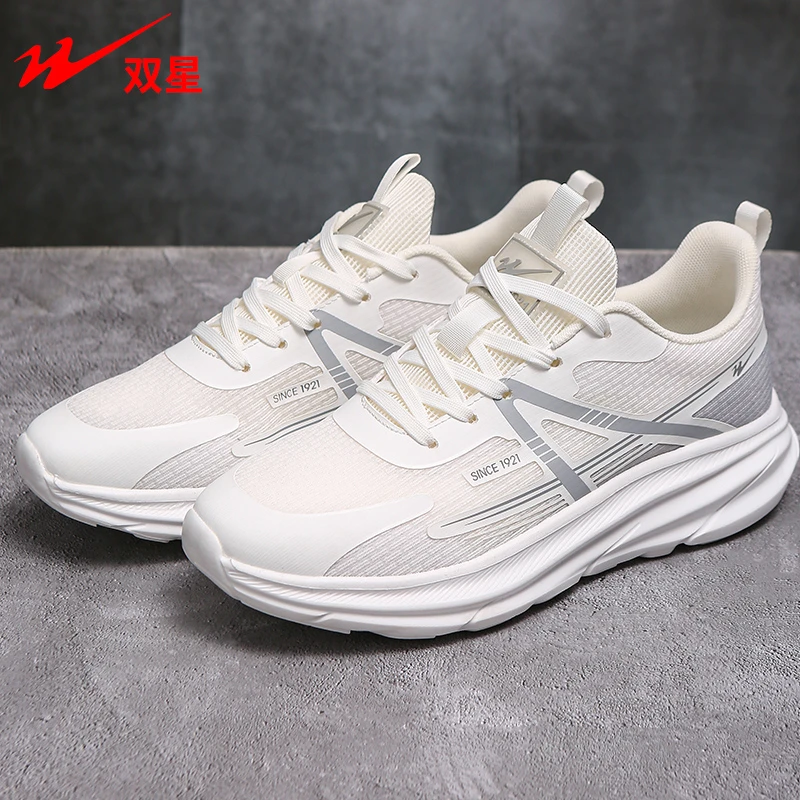 双星（春款）轻羽纱迦跑鞋5.0
