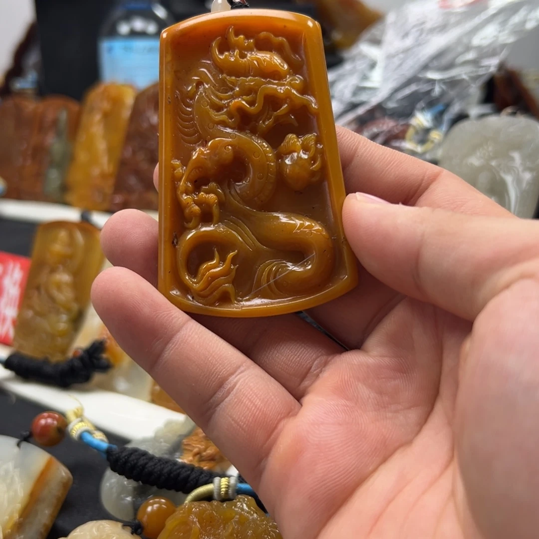 石英质玉（黄龙玉）未镶嵌多选一发货