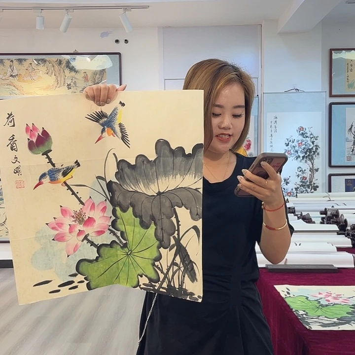 国画手绘作品…………
