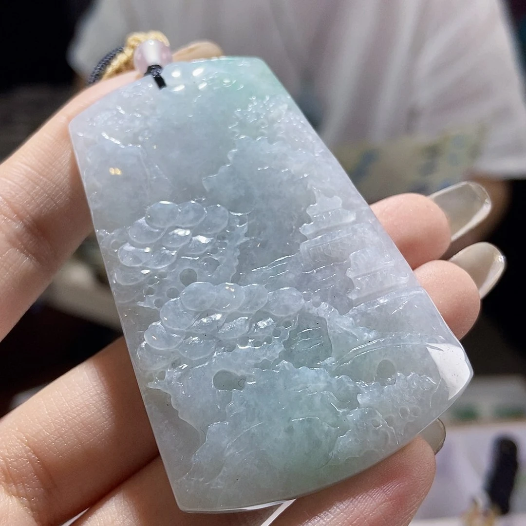 颈饰未镶嵌翡翠翡翠